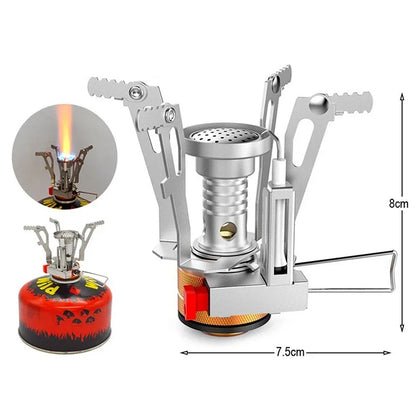 Portable Camping Gas Stove Ultralight
