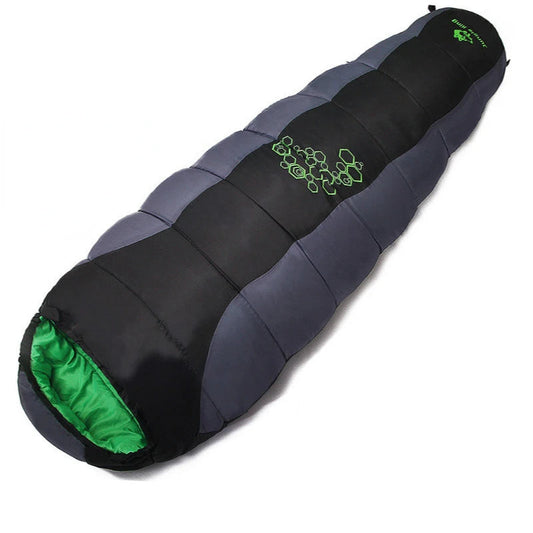 Winter Cotton Sleeping Bag Mummy Style Waterproof 3 Season with Double Splicing Option