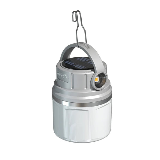 WARSUN Camping Lamp – 1100lm Solar Rechargeable Long-Endurance Light