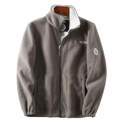 Men’s Thickened Wool Winter Jacket Casual Coat