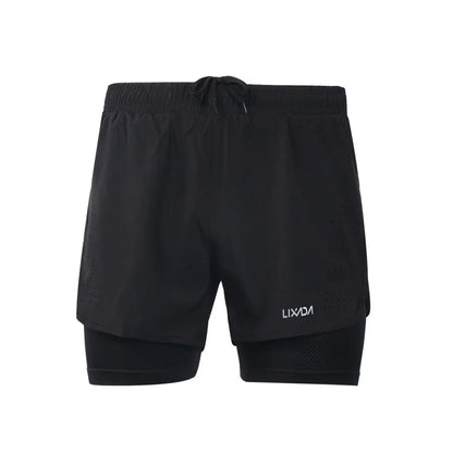Men’s Quick Dry 2 in 1 Hiking Shorts with Longer Liner