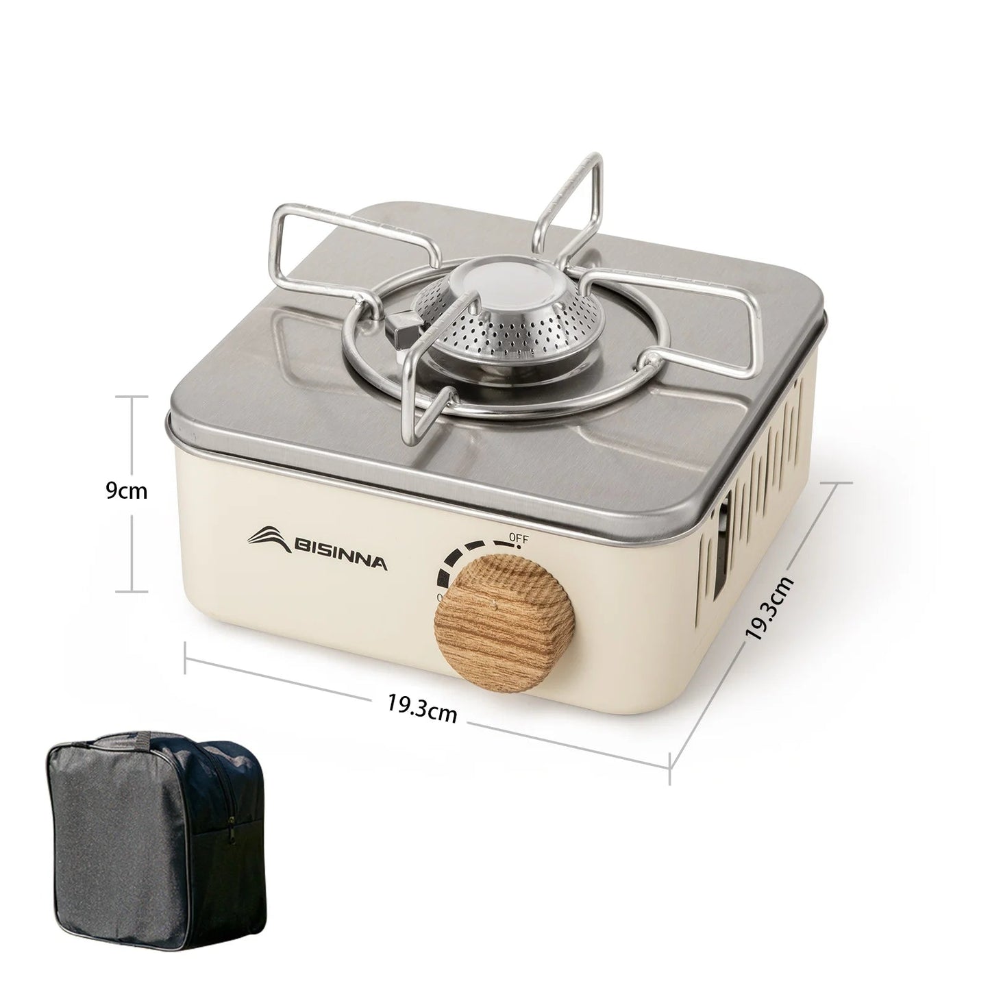 Camping Gas Stove 2800W High Power for Hiking and Outdoor Cooking