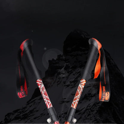 2 PCS Ultralight Folding Trekking Poles for Hiking