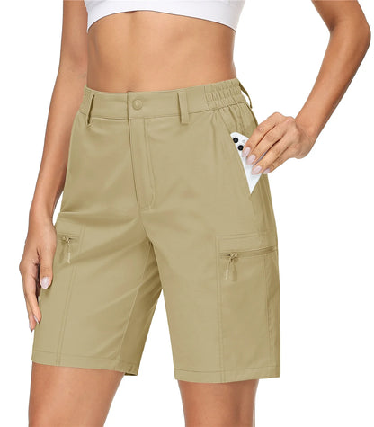 Women’s Hiking Shorts Quick Dry Lightweight with Zipper Pockets