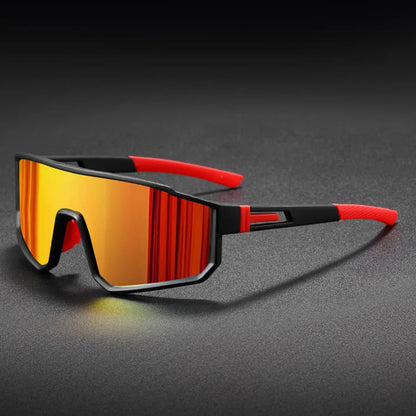 Unisex Oversized Hiking Sunglasses Windproof Color-Coated
