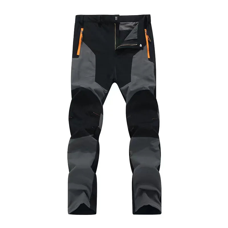 Men’s Summer Hiking Pants Quick Dry Breathable Elastic L to 5XL