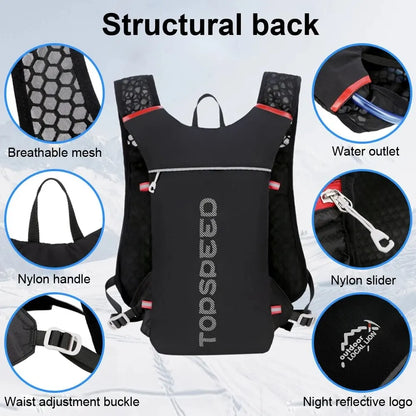 Ultralight Hydration Vest 5 L with 2 L Reservoir
