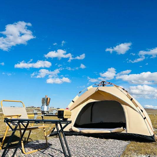 Automatic Quick Opening Camping Tent 4 Person Rainproof Sun Shelter