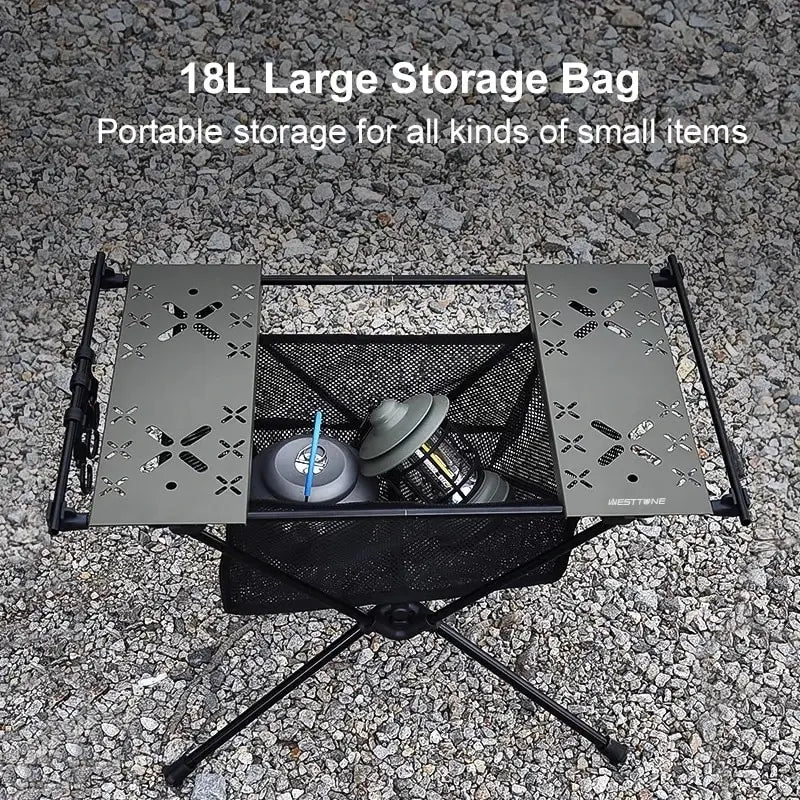 Folding Camping Table Portable Aluminium Alloy Lightweight