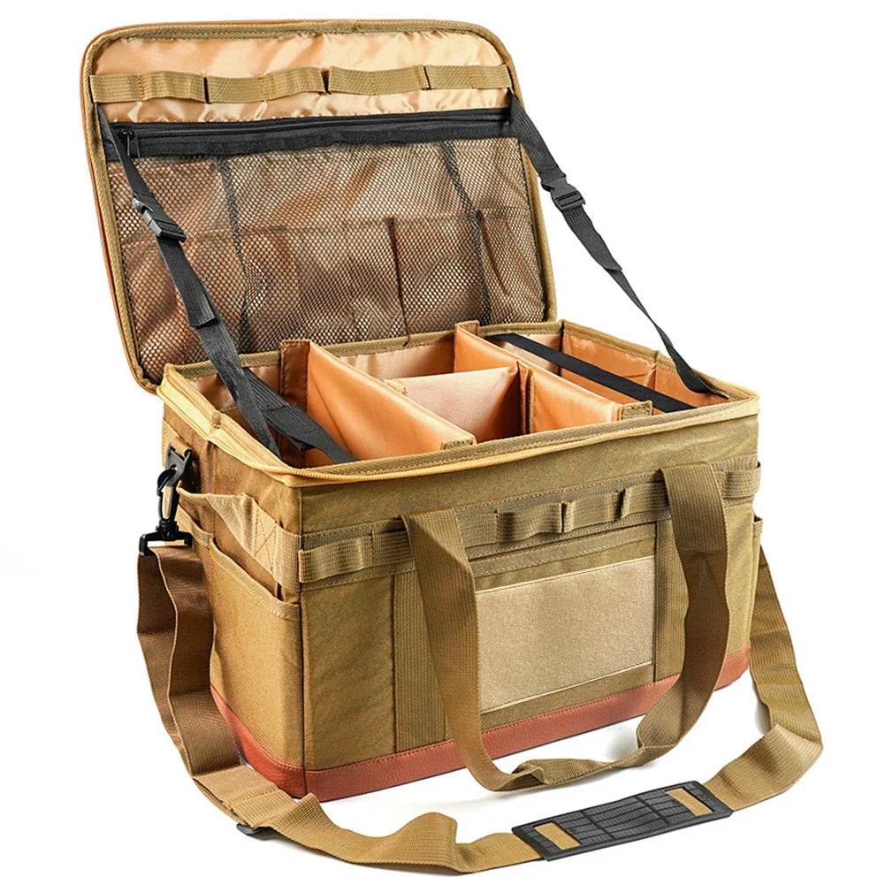 30L Camping Cooking Gear Organizer Bag