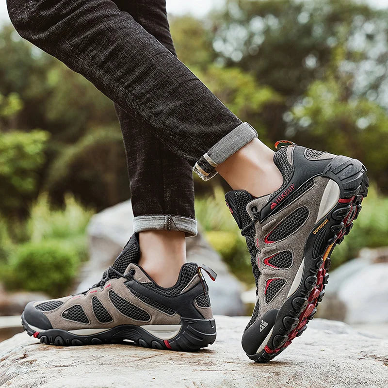 Men’s Hiking Shoes Breathable Non Slip Splashproof Wear Resistant
