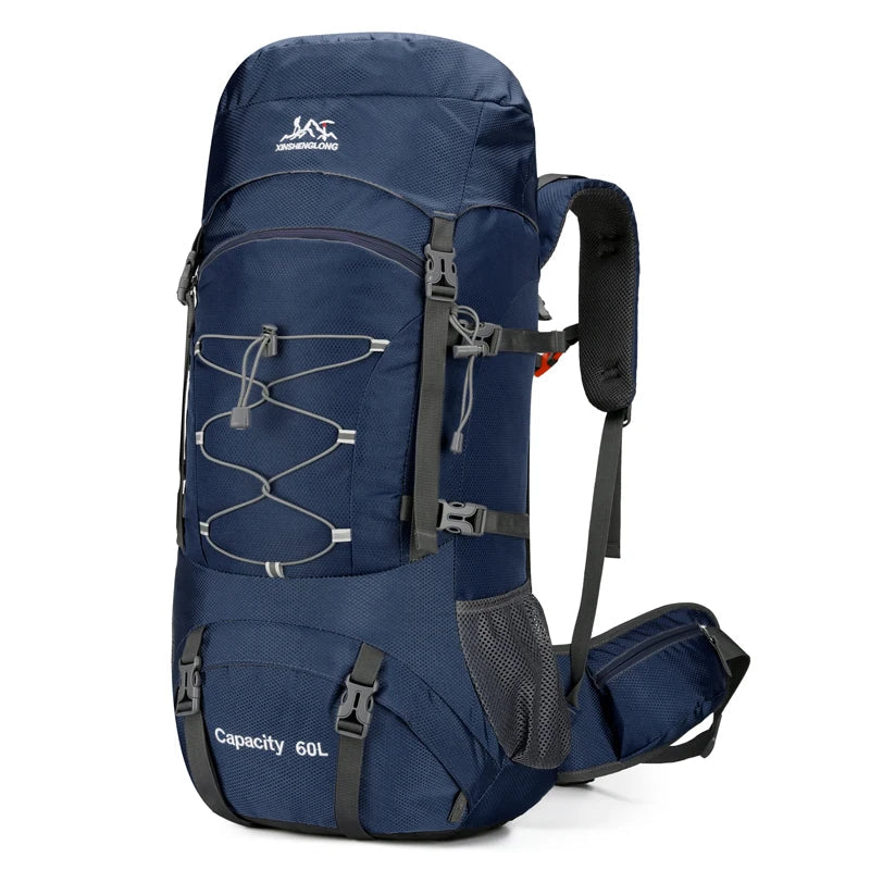 Hiking Backpack Large Capacity with Rain Cover for Camping