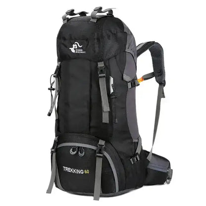 60L Hiking Backpack Large Capacity for Trekking and Camping
