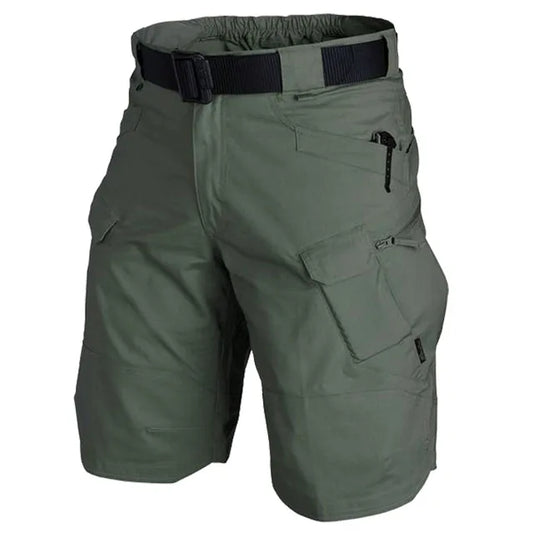 Men’s Tactical Cargo Shorts – Waterproof, Durable & Multi-Pocket