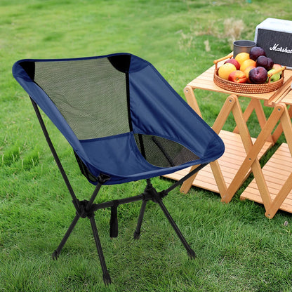 Portable Folding Camping Chair – With Backrest for Fishing, Beach & Outdoor Use
