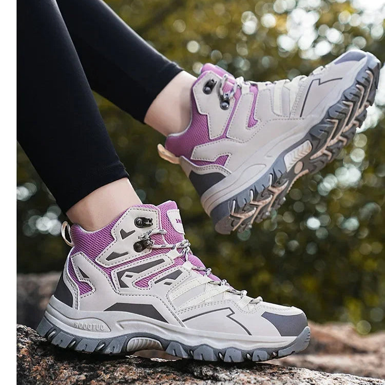 Unisex Hiking Trekking Shoes Breathable Anti Slip Plus Size