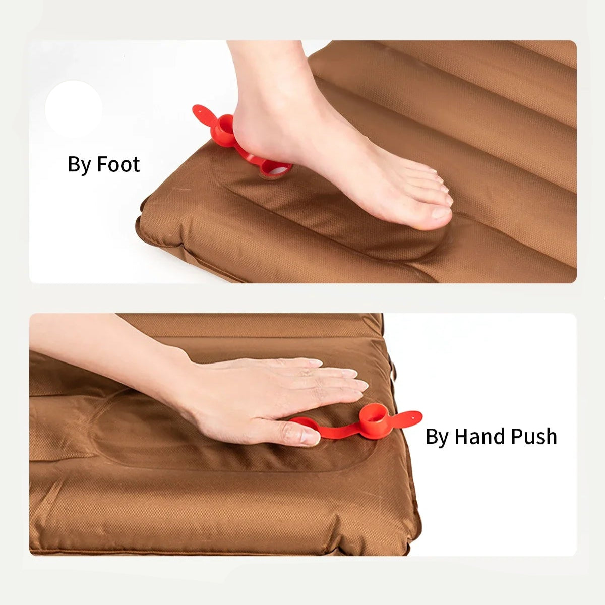 9 cm Inflatable Camping Air Mattress Portable with Pump