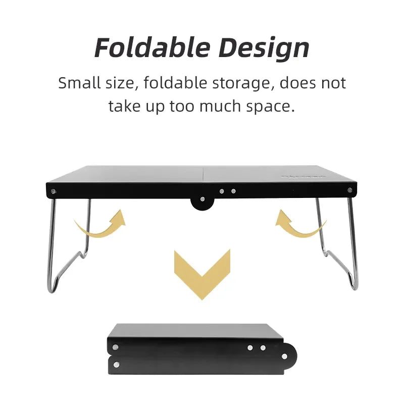 Ultralight Folding Camping Table Portable MDF Small Size