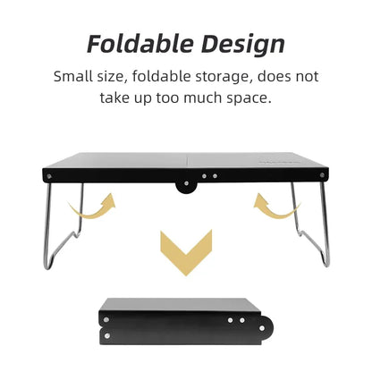 Ultralight Folding Camping Table Portable MDF Small Size