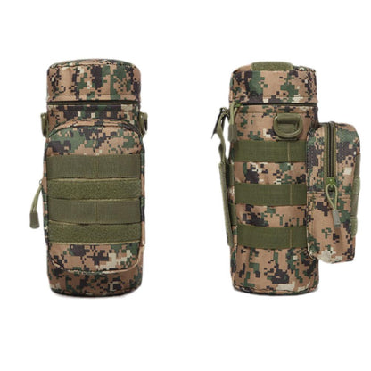 MOLLE Water Bottle Holder Hydration Pouch with Strap Fits 32 oz
