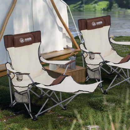 Portable Folding Camping Chair – Adjustable & Lightweight for Outdoor Use