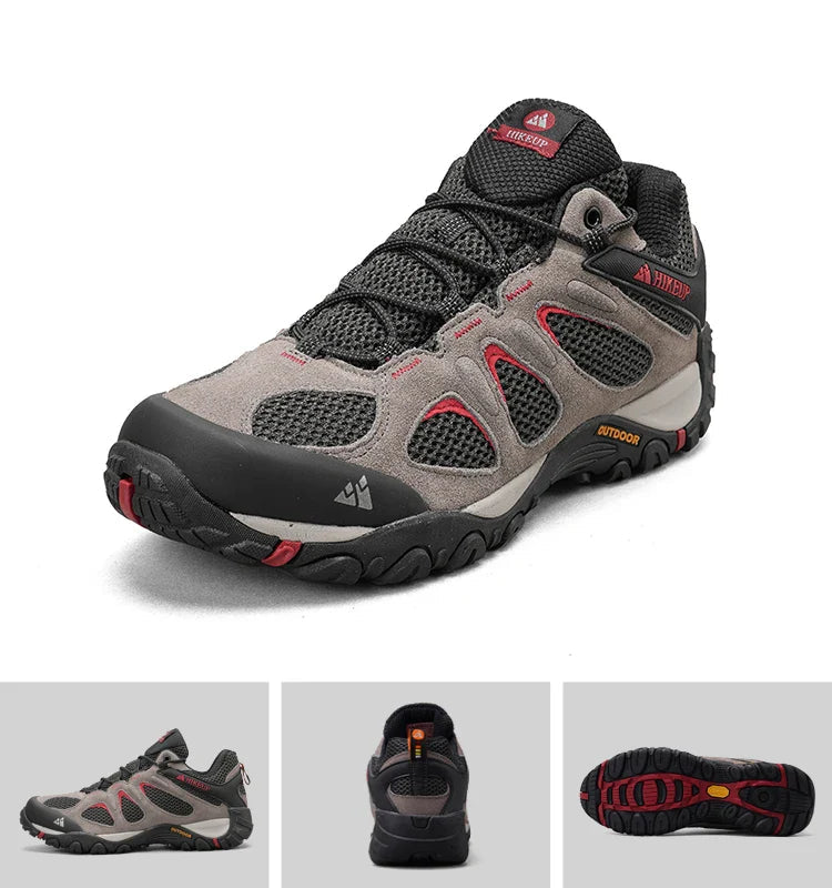 Men’s Hiking Shoes Breathable Non Slip Splashproof Wear Resistant