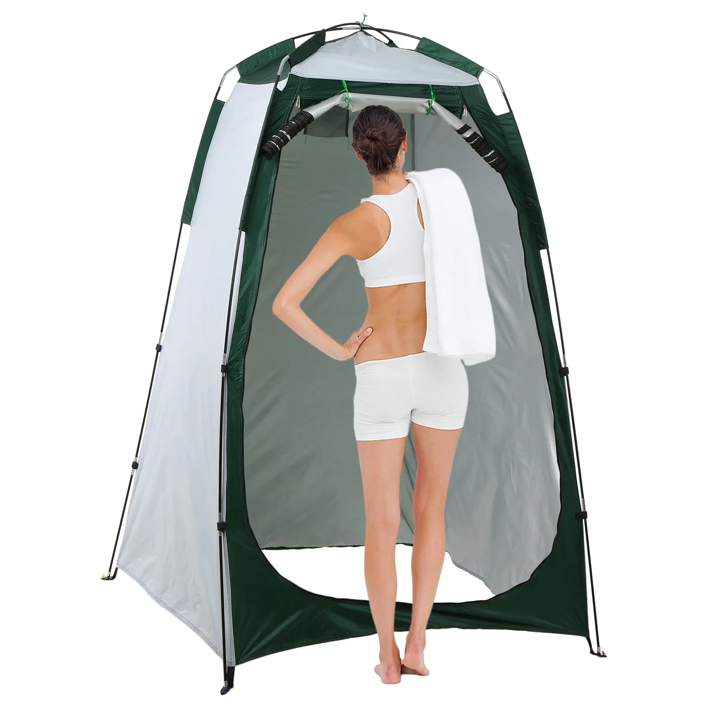 Portable Changing Tent Privacy Sun and Rain Shelter with Window