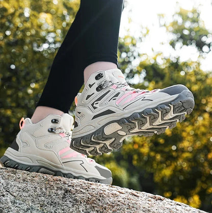 Unisex Hiking Trekking Shoes Breathable Anti Slip Plus Size