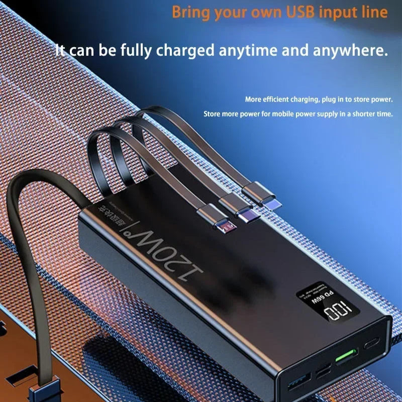 Portable Power Bank for Travel and Outdoor Adventures