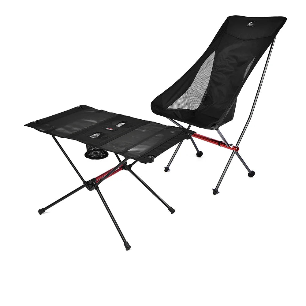 Folding Camping Chaise Lounge Portable Reclining Chair