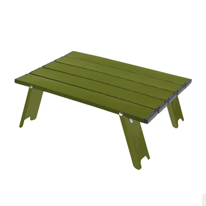 Ultralight Roll Up Folding Camping Table Portable Aluminium Alloy