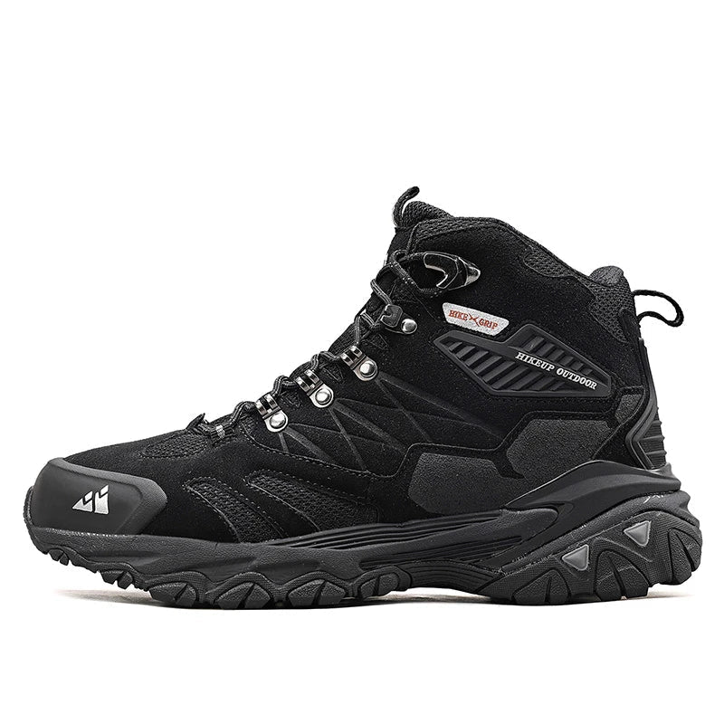 Men’s Leather Hiking Boots Ankle Height for Trekking