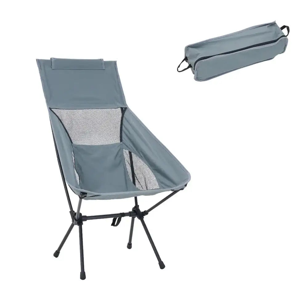 Folding Camping Chair with Backrest Portable and Lightweight - The PeakTrail