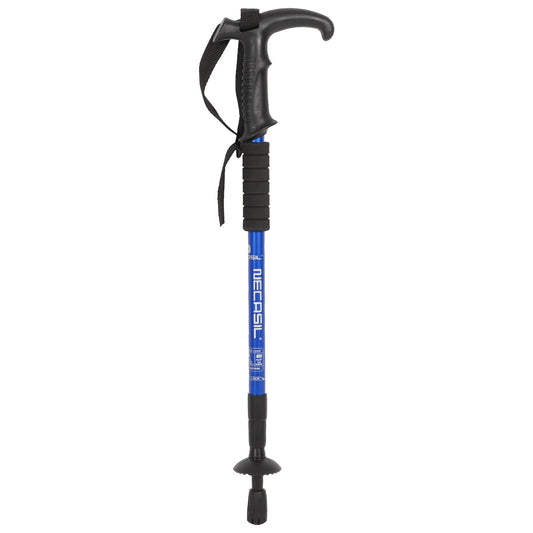 Shock Resistant 3 Section Adjustable Hiking Pole with Non Slip Grip