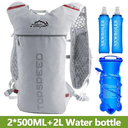 NEWBOLER 5L Running Vest – Ultralight Hydration Pack with 2L Water Bladder