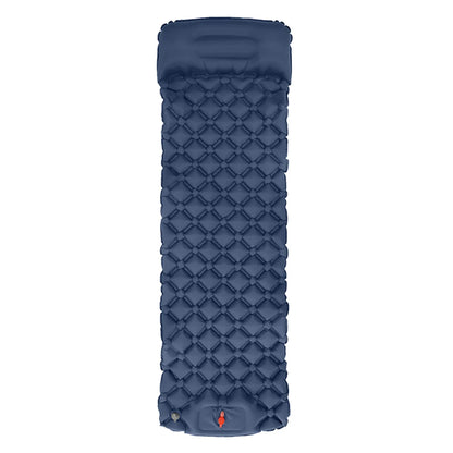 Ultralight Air Mattress 1 Person Moisture-Proof Built In Pump with Pillow