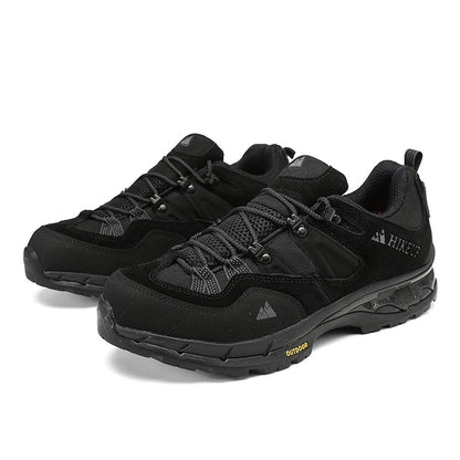 Men’s Leather Hiking Shoes – Durable Outdoor Sneakers for Trekking & Hunting