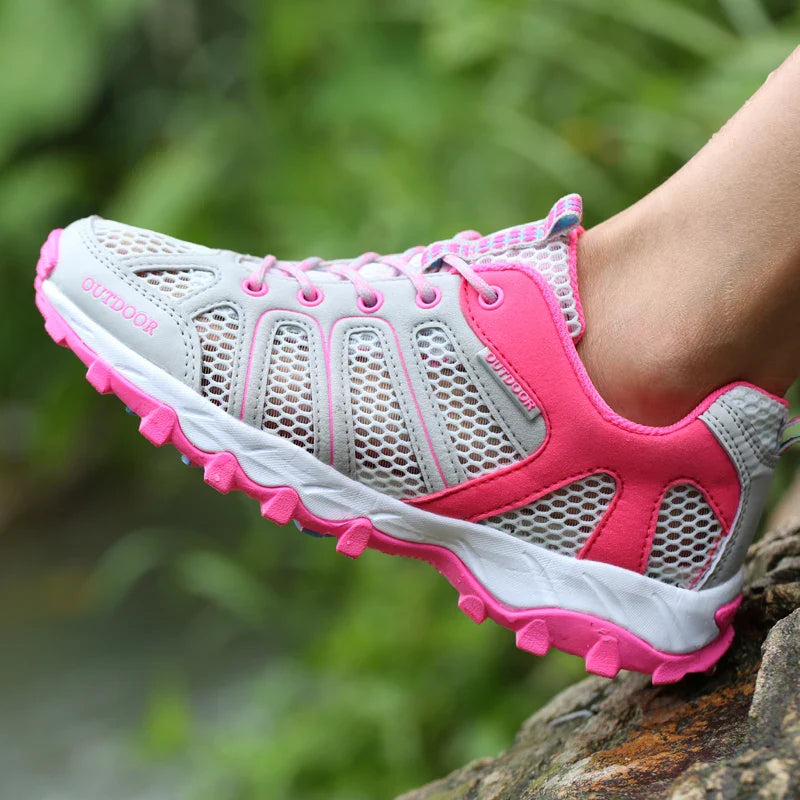 Unisex Hiking Trekking Shoes Thick Sole Spring Summer
