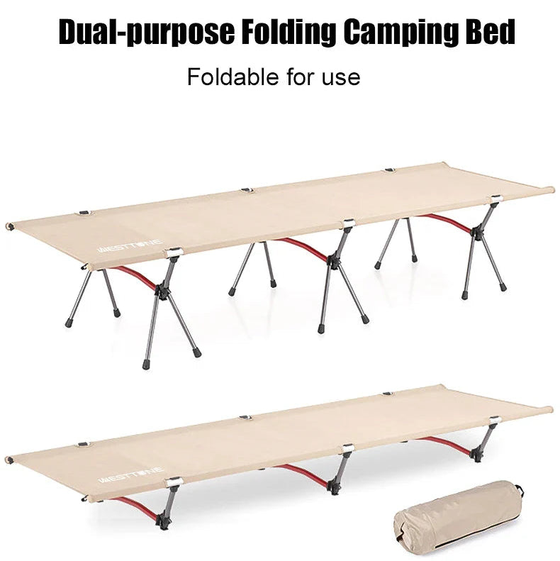 Ultralight Aluminium Alloy Folding Camping Cot Portable