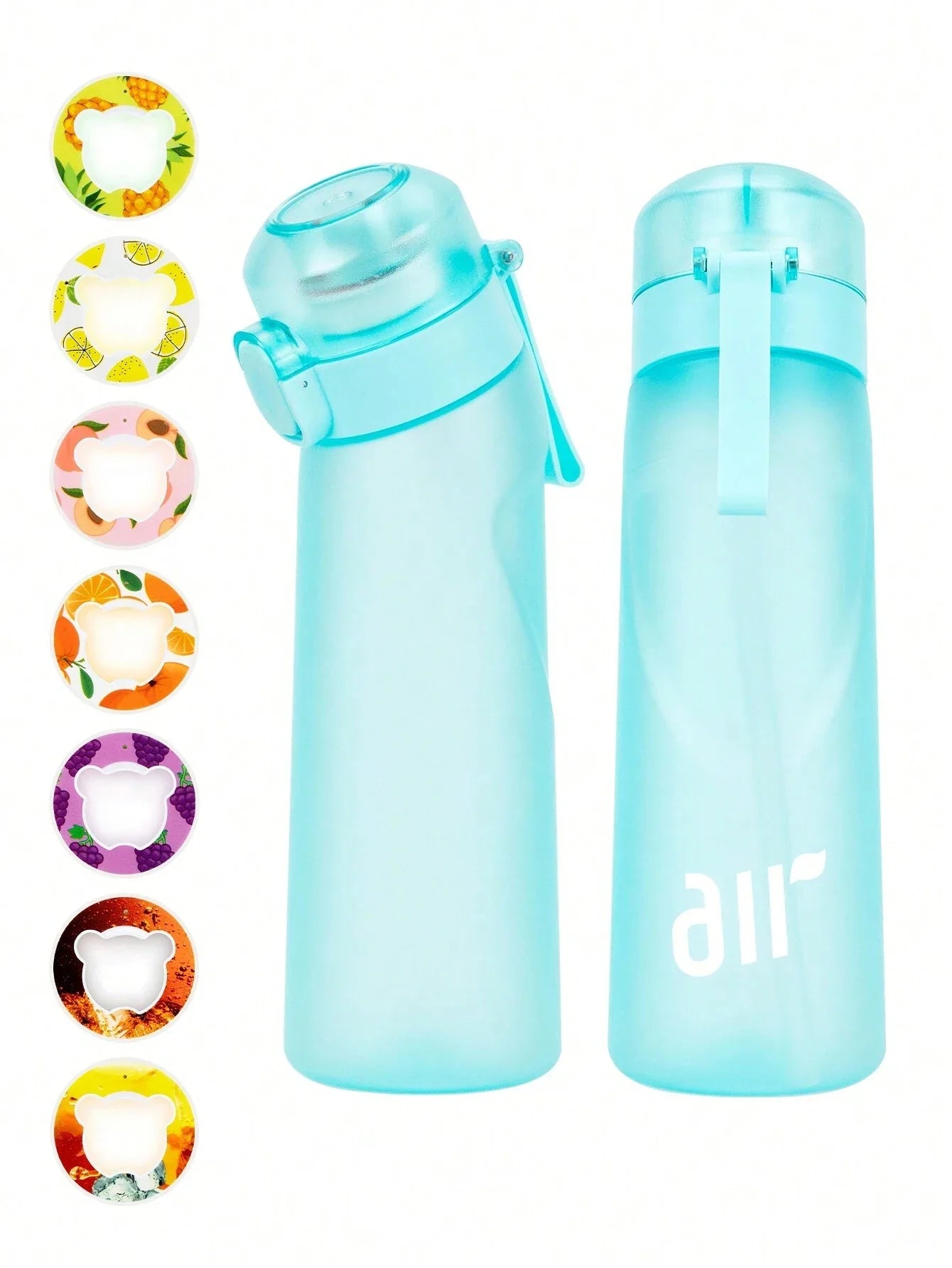Water Bottle With Straw Leak Proof With Flavor Pods