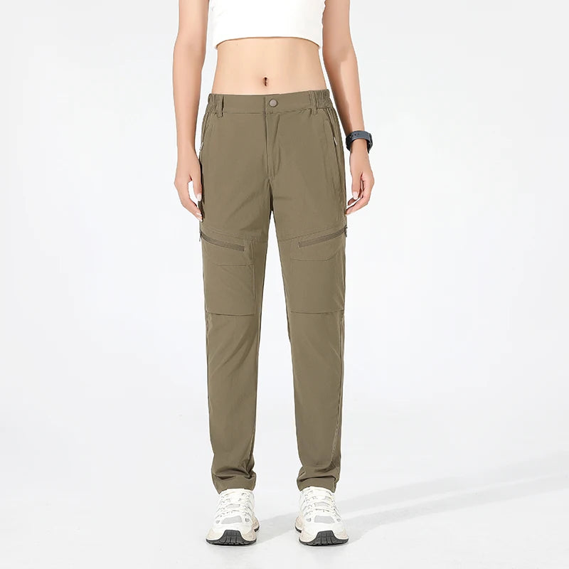 Women’s Hiking Pants 4-Way Stretch Waterproof Quick Dry Outdoor Trousers