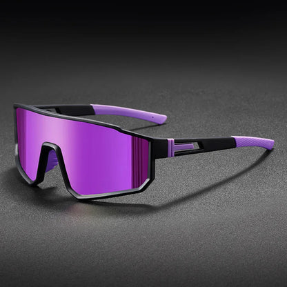 Unisex Oversized Hiking Sunglasses Windproof Color-Coated