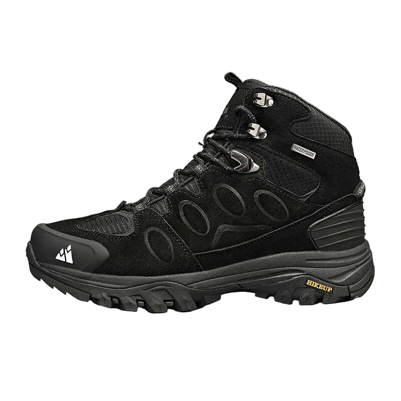 Men’s High Top Suede Hiking Boots Lace Up Non Slip for Winter
