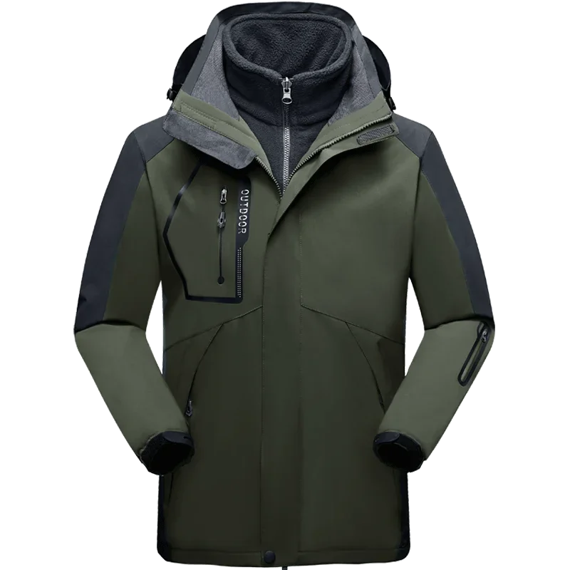 Men’s Winter Waterproof Jacket Windproof
