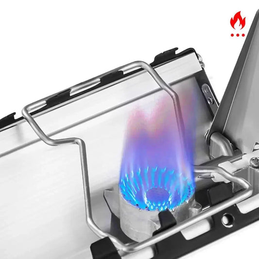 Folding Cassette Stove 2600W Portable Windproof Gas Cooker