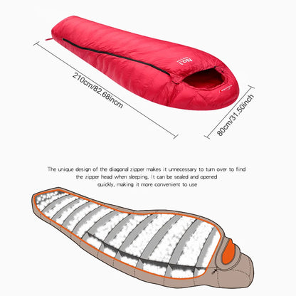 Winter Sleeping Bag – 0° to -22°C Cold Weather