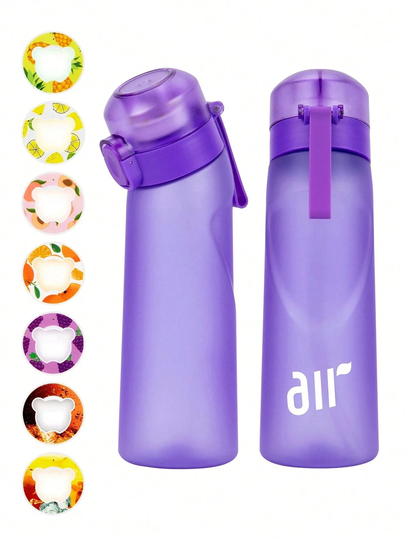 Water Bottle With Straw Leak Proof With Flavor Pods