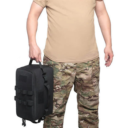 Camping Gas Canister Storage Bag Large Capacity with Tool Pockets
