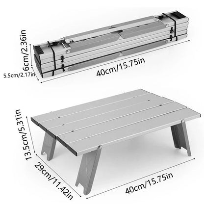Ultralight Folding Camping Table Portable Aluminium Alloy