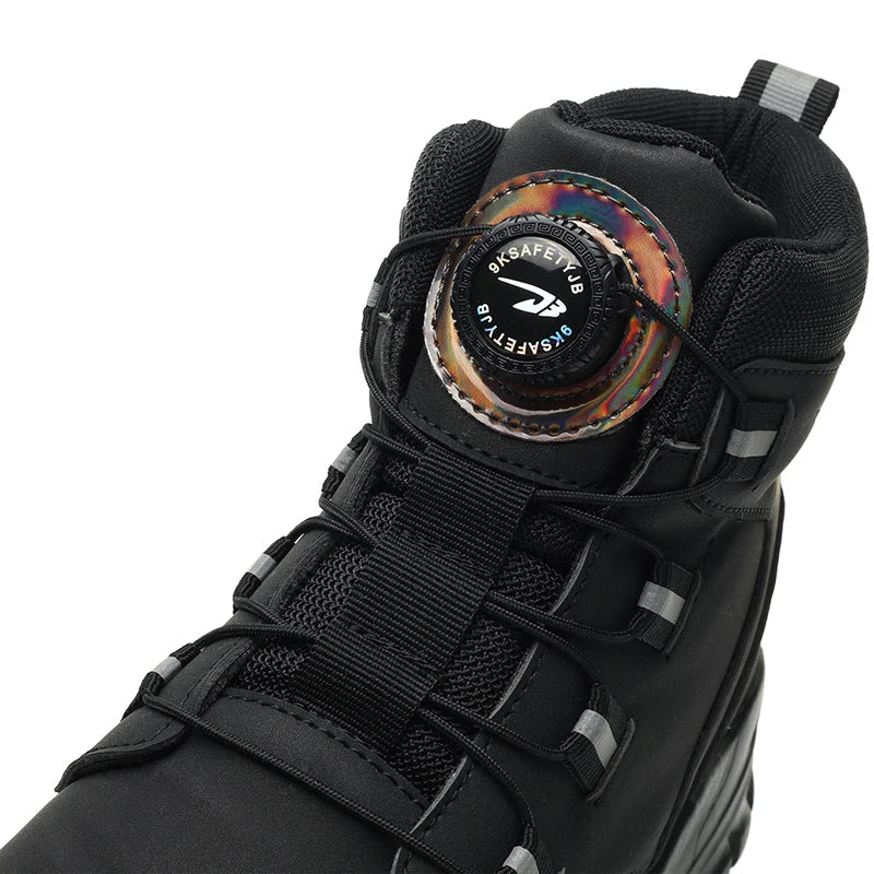 Men’s Steel Toe Waterproof Work Boots Puncture Resistant